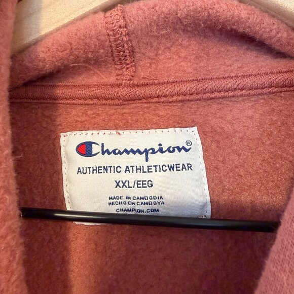 Champion Women's XXL Hoodie Pink | Excellent Condition - Picture 3 of 5